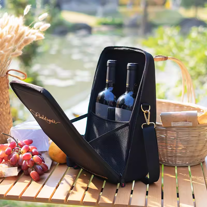 A portable wine glass that allows you to drink in nature  